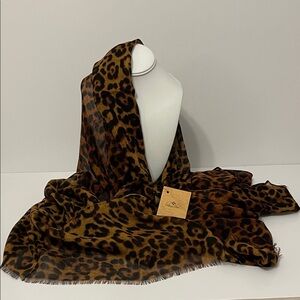 Patricia Nash Leopard Print Scarf